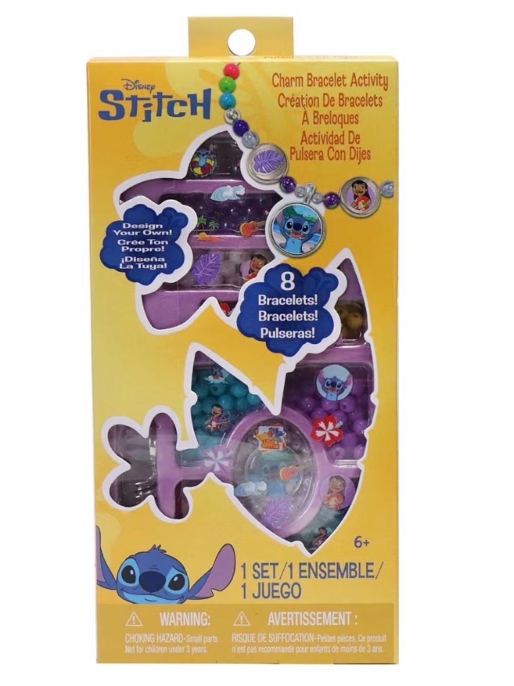 *BUY NOW* Disney Stitch Charm Bracelet Activity Set - 408 Pieces
